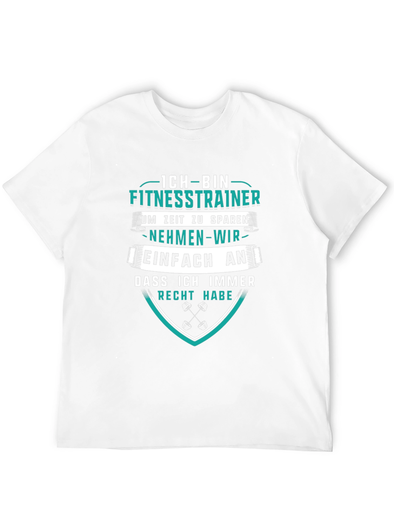 Fitness Trainer T-Shirt - German Humor Tee