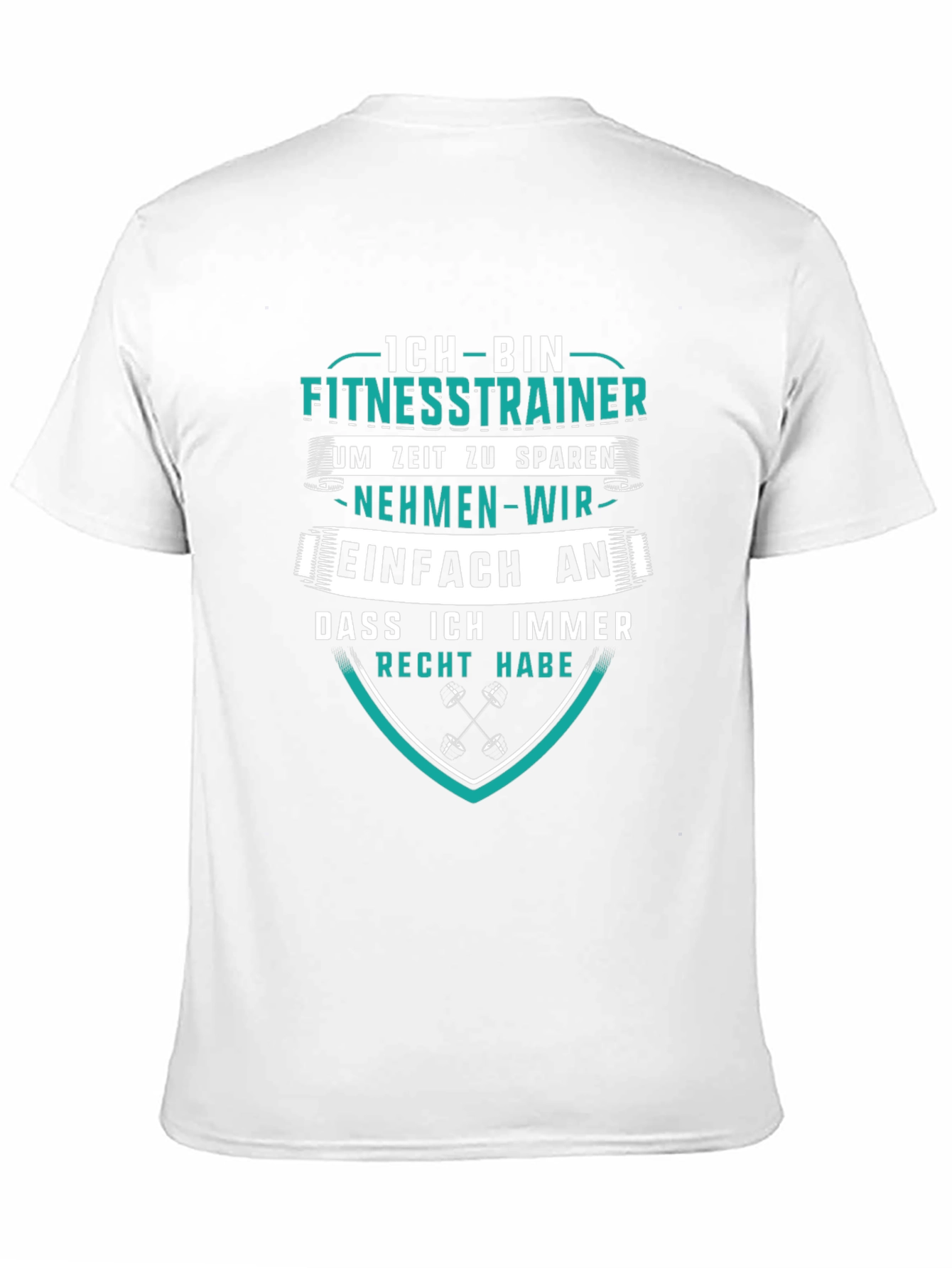 Fitness Trainer T-Shirt - German Humor Tee