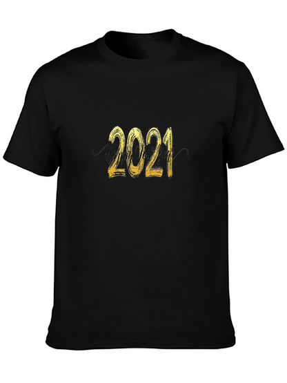 Golden 2021 Graphic Black T-Shirt