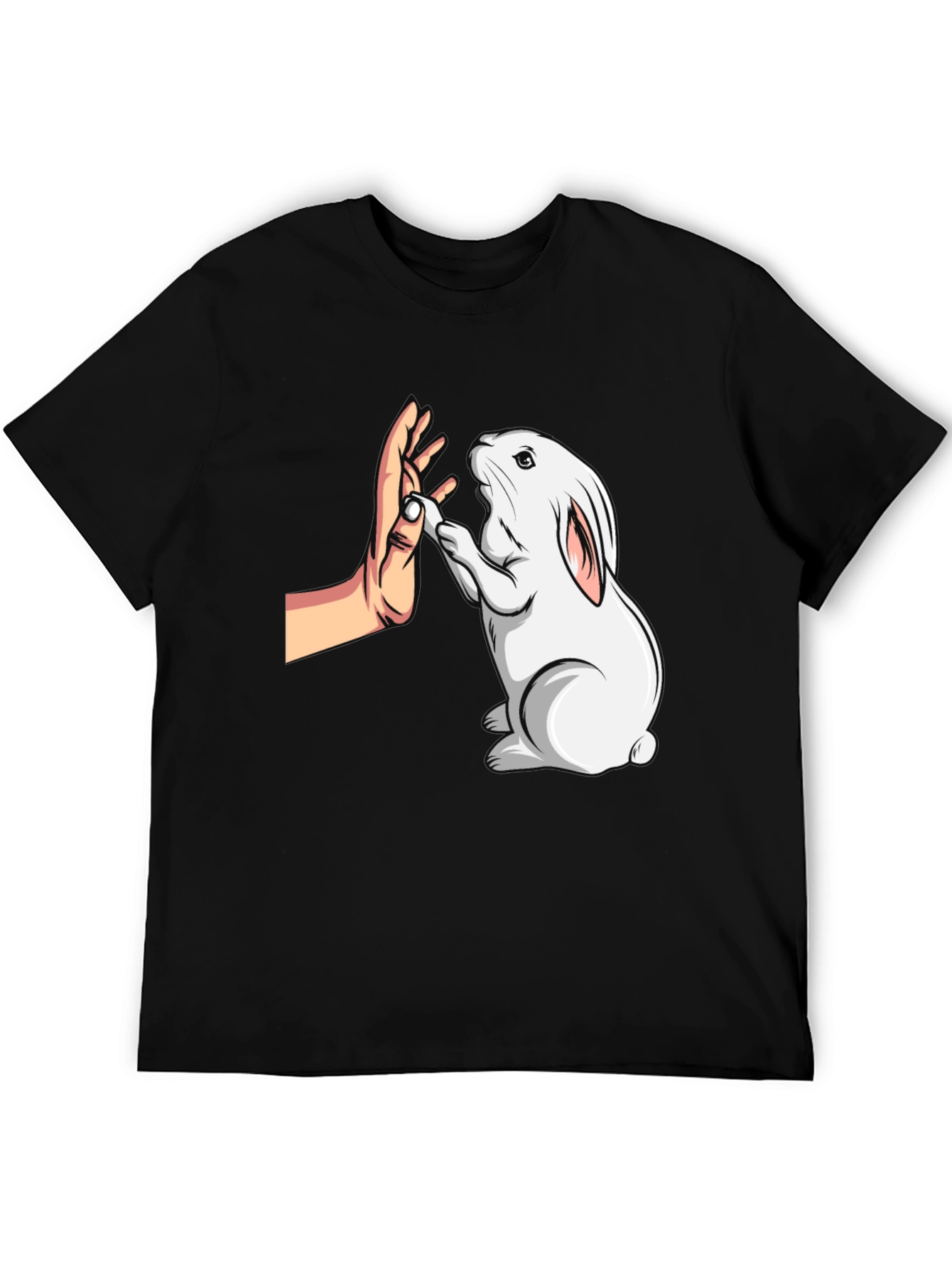 Rabbit High Five Graphic T-Shirt
