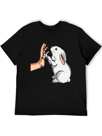 Rabbit High Five Graphic T-Shirt