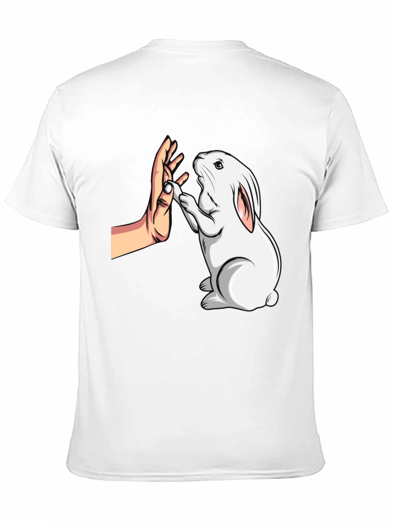 Rabbit High Five Graphic T-Shirt