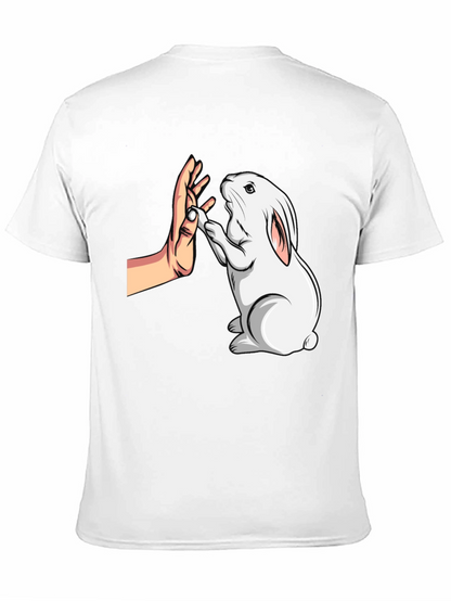 Rabbit High Five Graphic T-Shirt