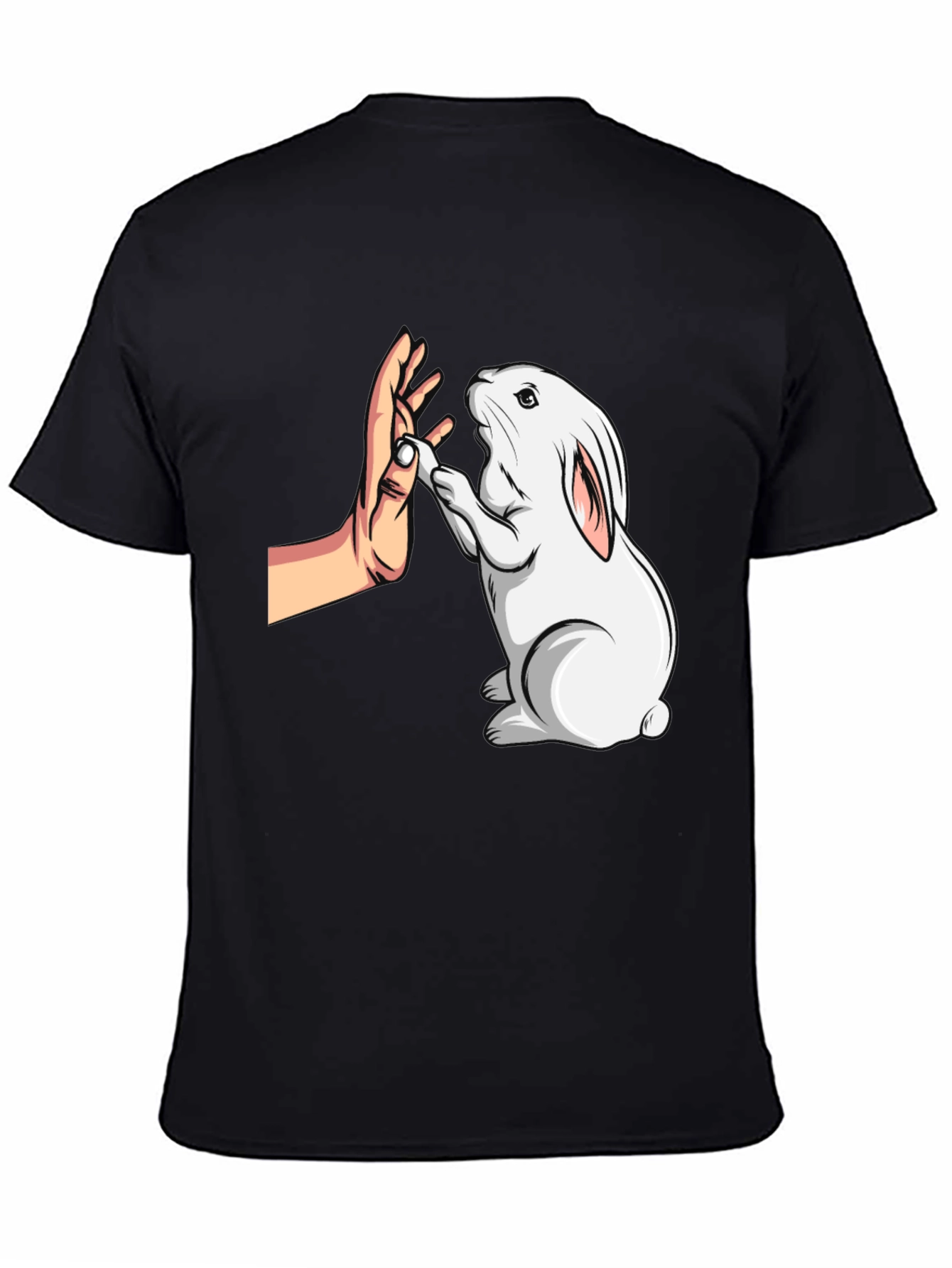 Rabbit High Five Graphic T-Shirt