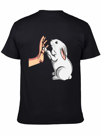 Rabbit High Five Graphic T-Shirt