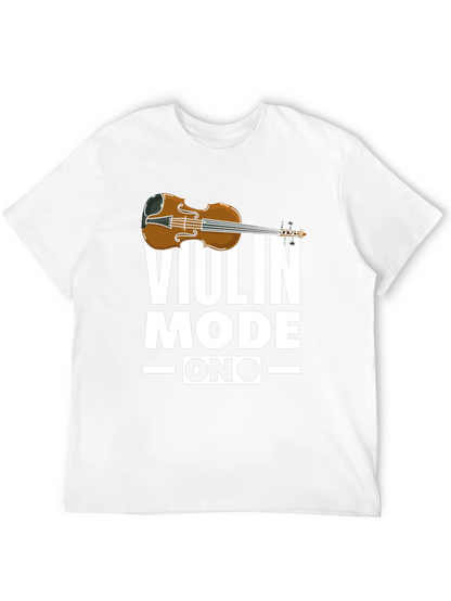 Violin Mode On T-Shirt - Musician Gift