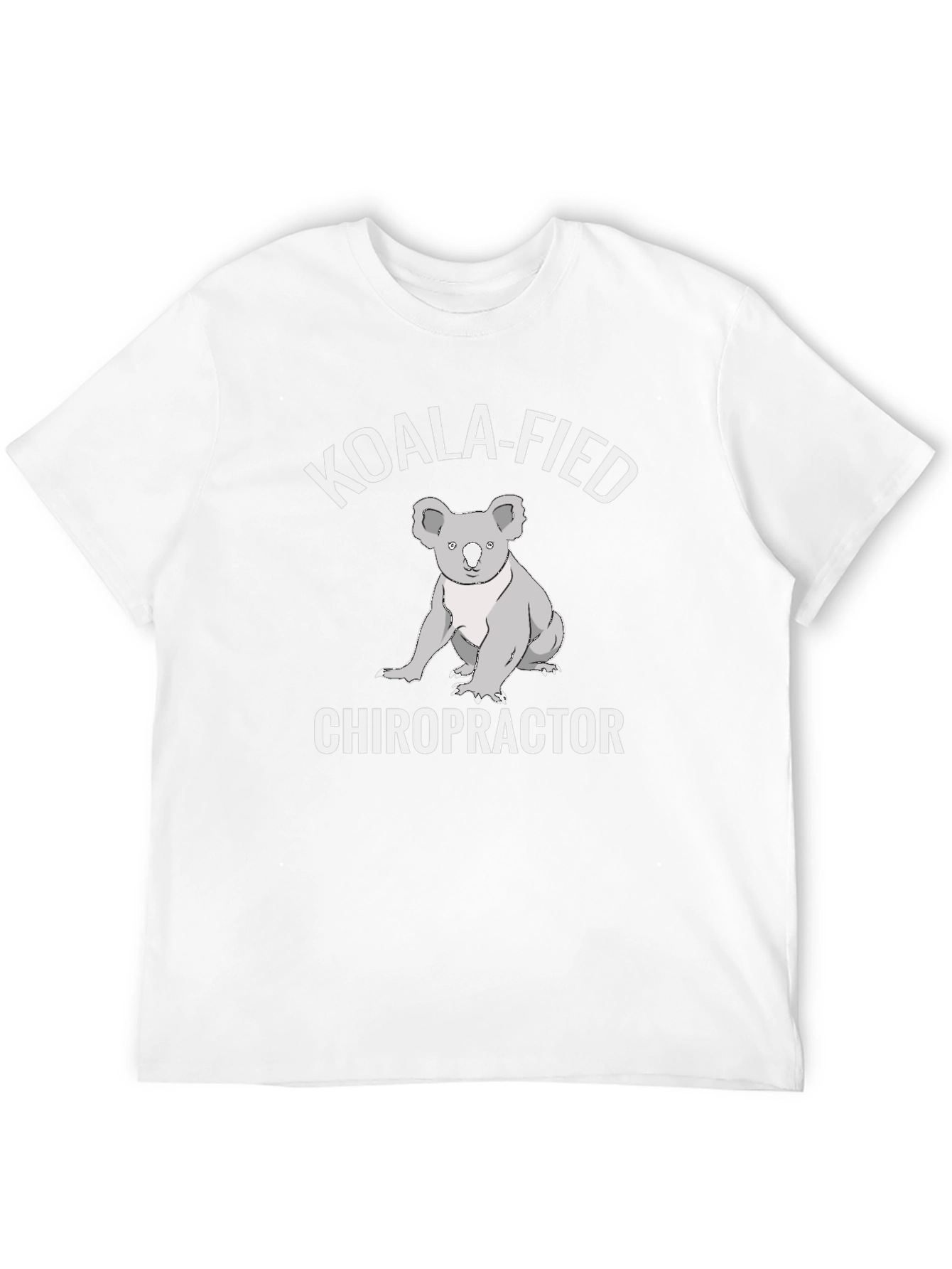 Koala-Fied Chiropractor Graphic Tee - Soft Cotton Shirt