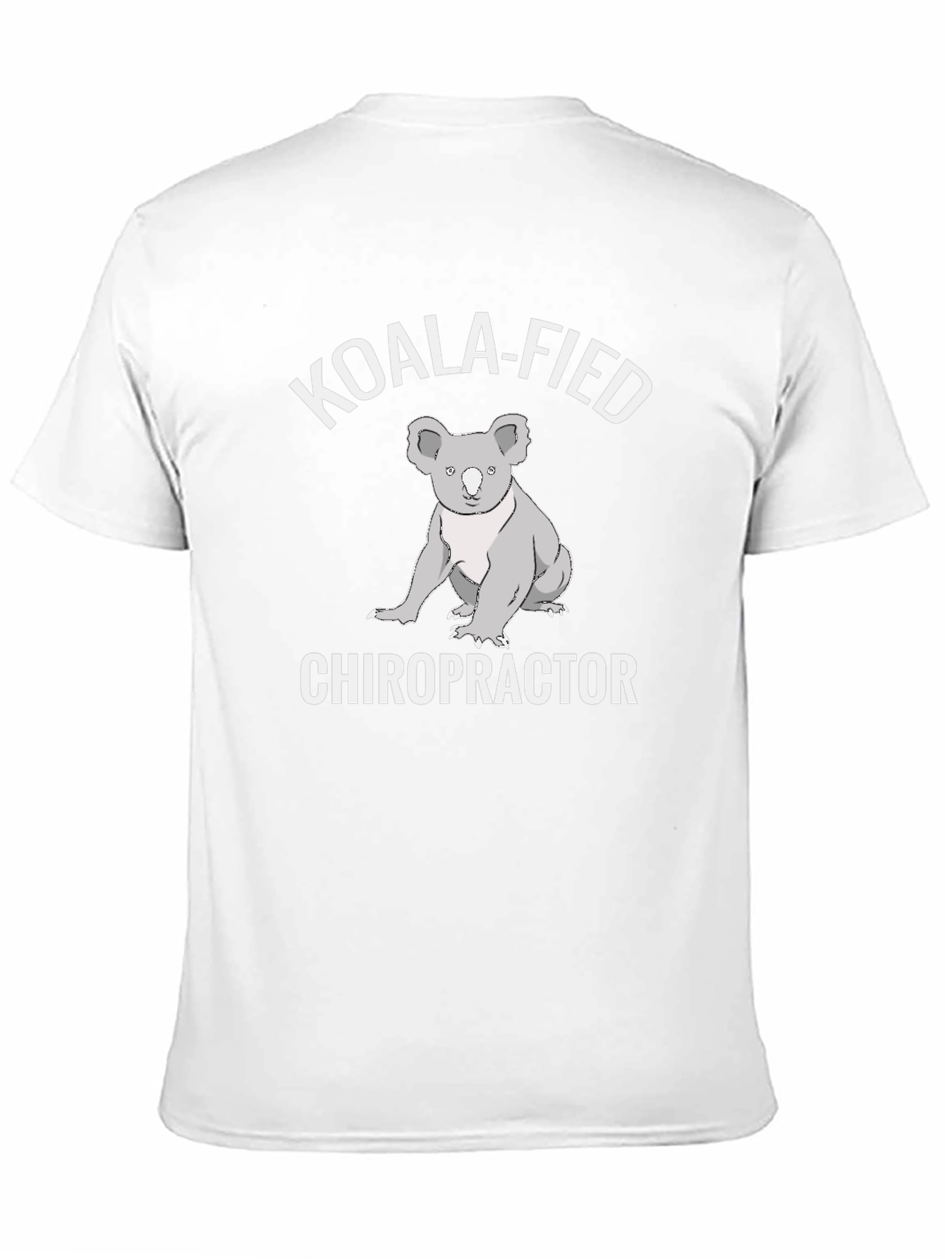 Koala-Fied Chiropractor Graphic Tee - Soft Cotton Shirt