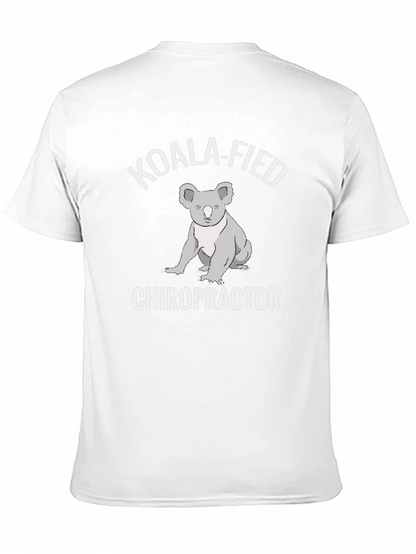 Koala-Fied Chiropractor Graphic Tee - Soft Cotton Shirt