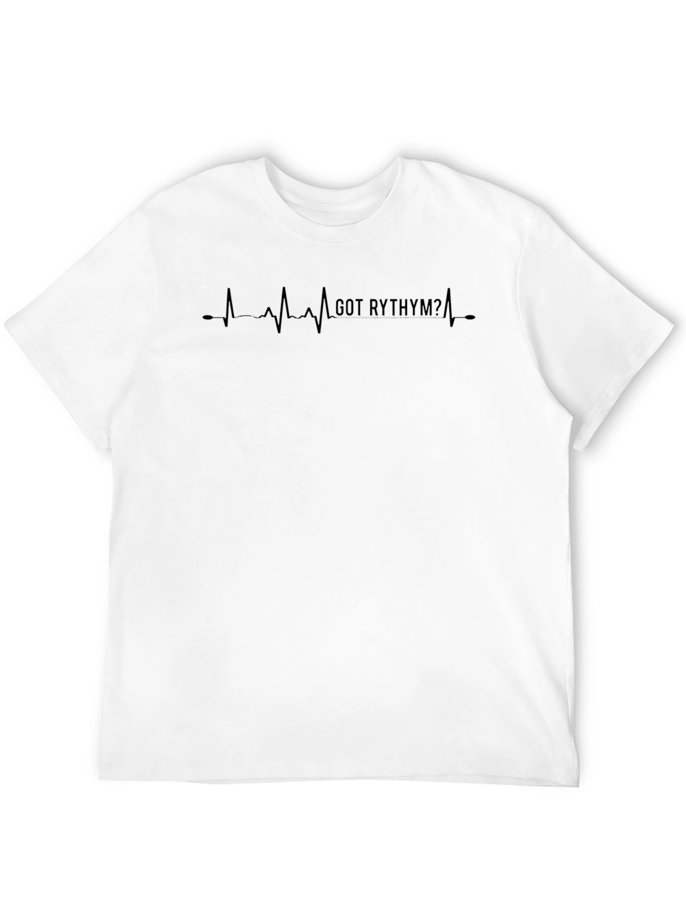 Got Rhythm? Black Graphic Tee