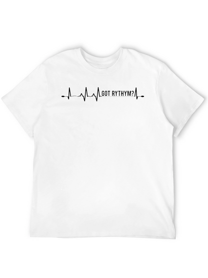 Got Rhythm? Black Graphic Tee