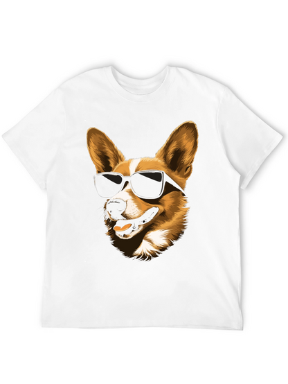 Cool Corgi Sunglasses Graphic Tee