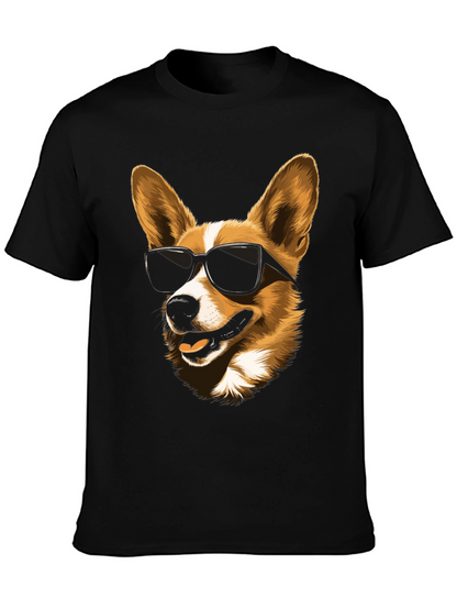 Cool Corgi Sunglasses Graphic Tee