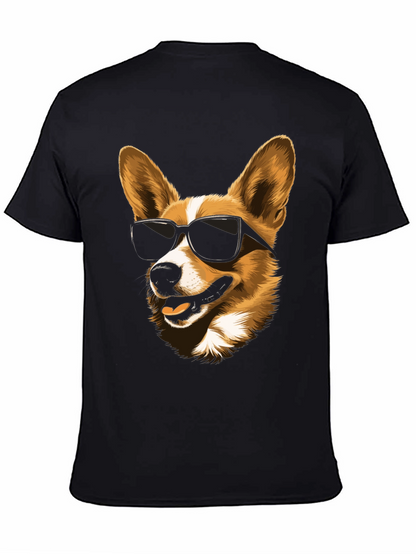 Cool Corgi Sunglasses Graphic Tee