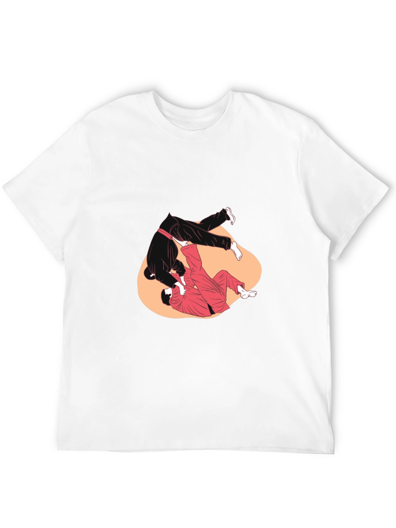 Martial Arts Graphic Tee - Grappling Design