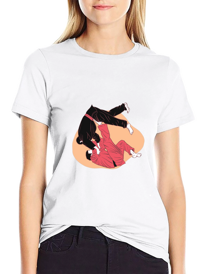 Martial Arts Graphic Tee - Grappling Design