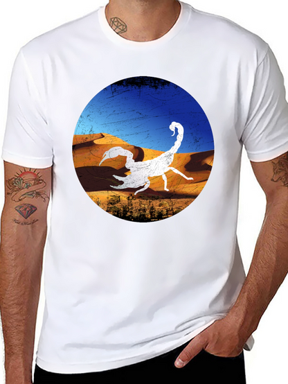 Scorpion Desert Graphic T-Shirt
