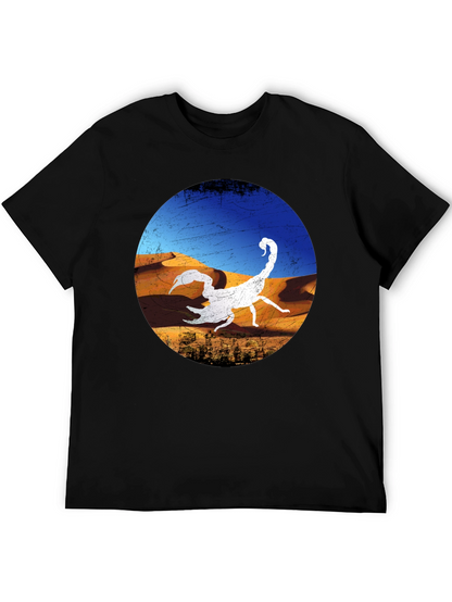 Scorpion Desert Graphic T-Shirt
