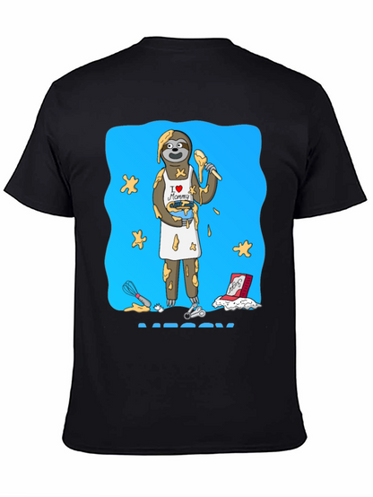 I Love Mommy Sloth Baker T-Shirt