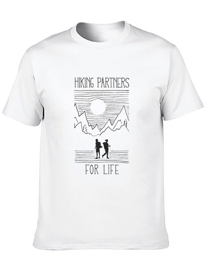 Hiking Partners For Life Graphic Tee