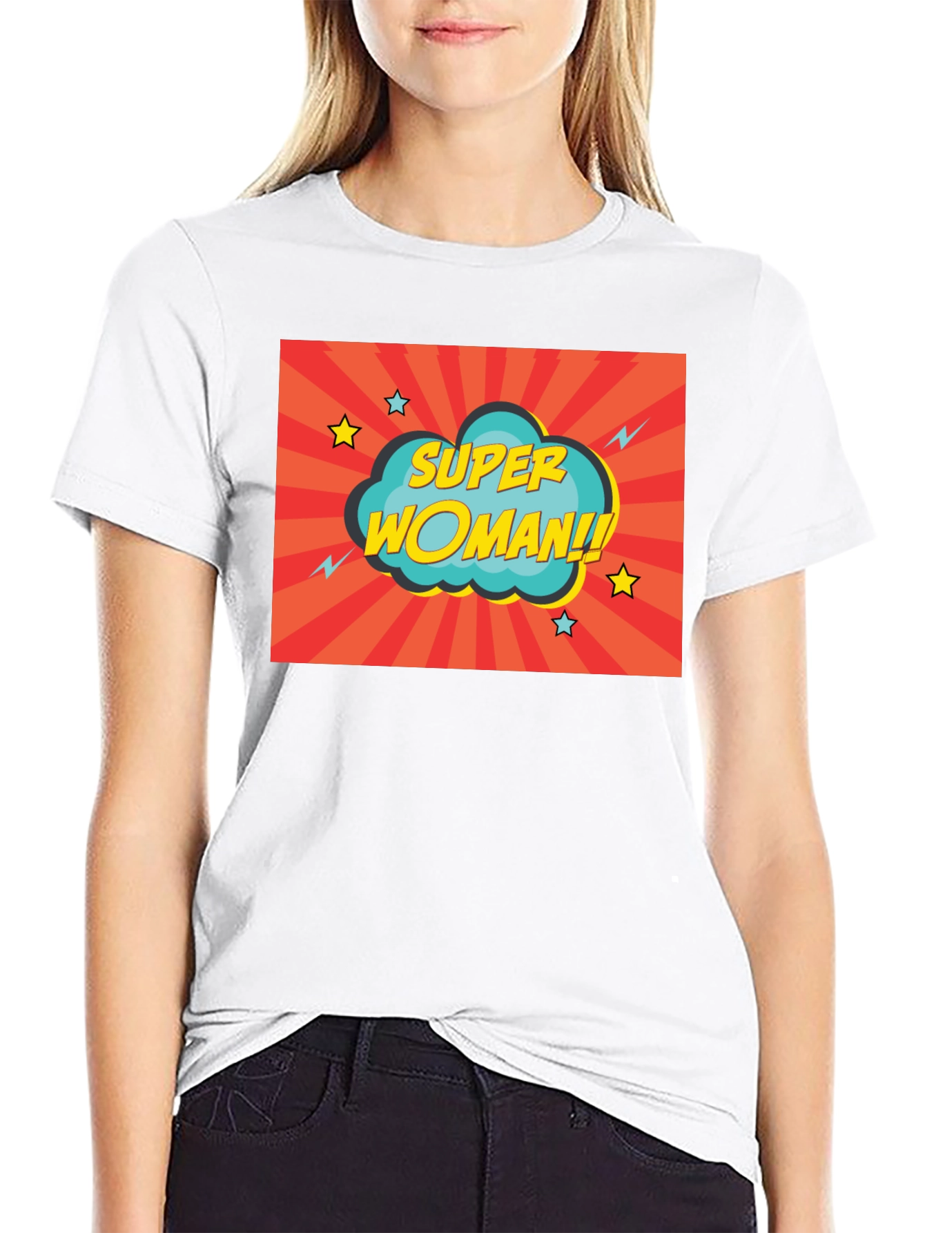 Super Woman Graphic T-Shirt