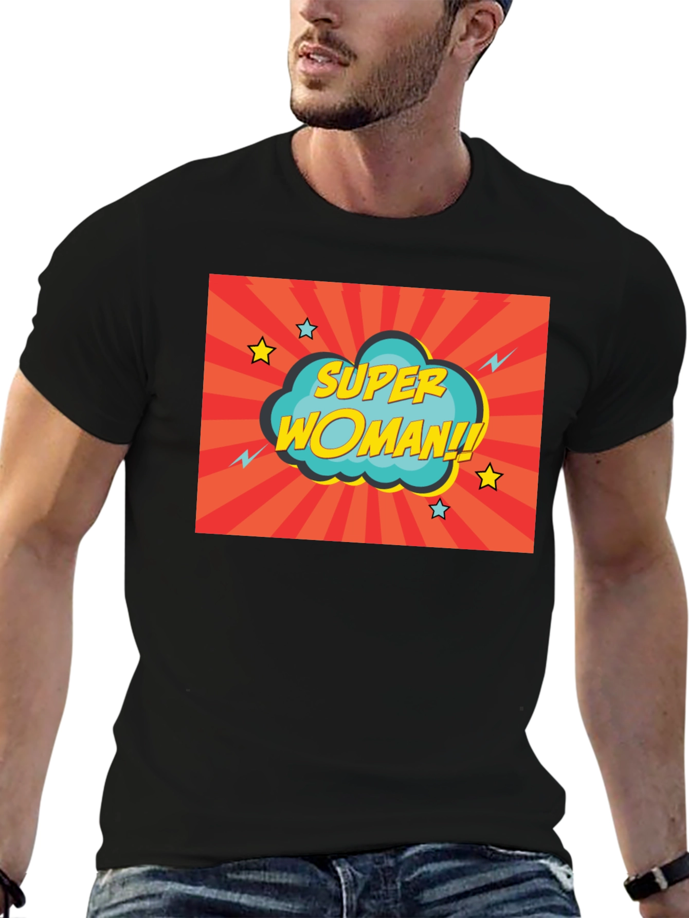 Super Woman Graphic T-Shirt