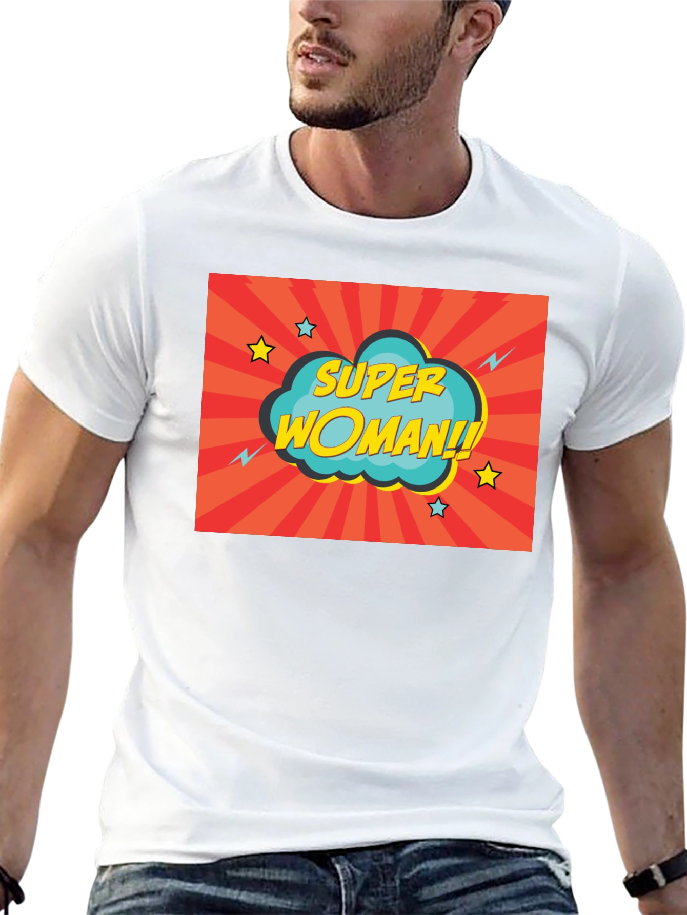 Super Woman Graphic T-Shirt