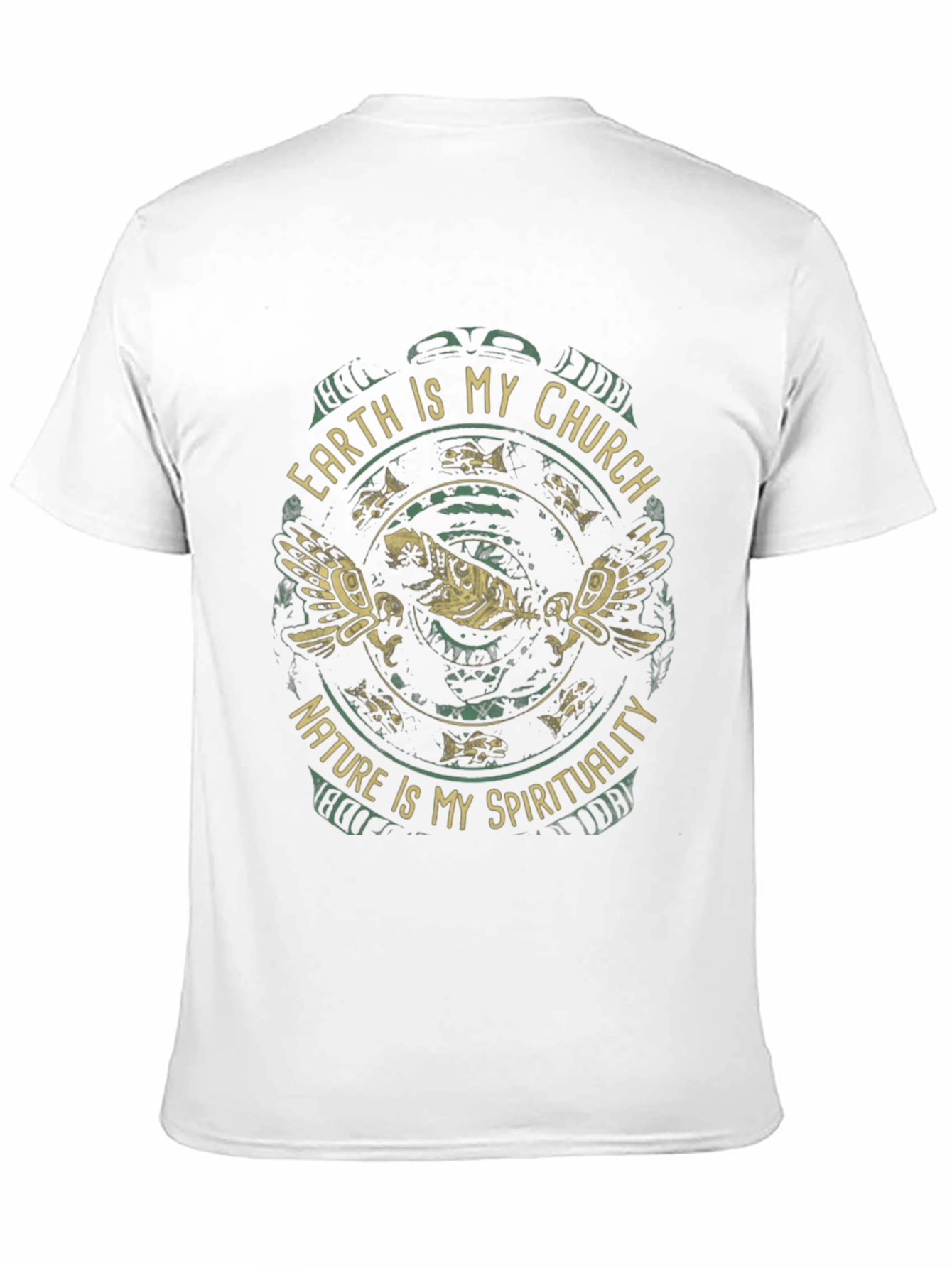Earth Is My Church Nature Spirituality Graphic Tee