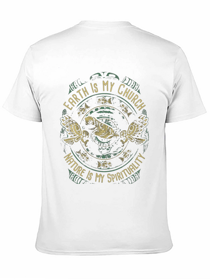 Earth Is My Church Nature Spirituality Graphic Tee