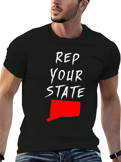 Rep Your State Graphic Tee - Connecticut Pride