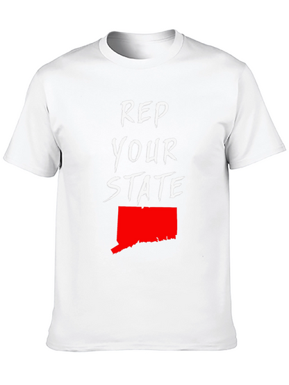 Rep Your State Graphic Tee - Connecticut Pride