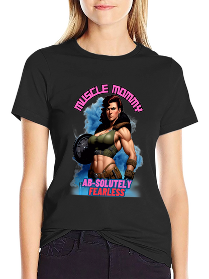 Muscle Mommy Graphic Tee - Absolutely Fearless
