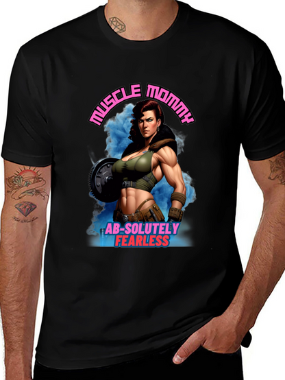 Muscle Mommy Graphic Tee - Absolutely Fearless