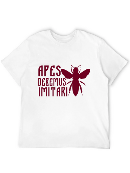 Apes Debemus Imitari Bee Graphic T-Shirt