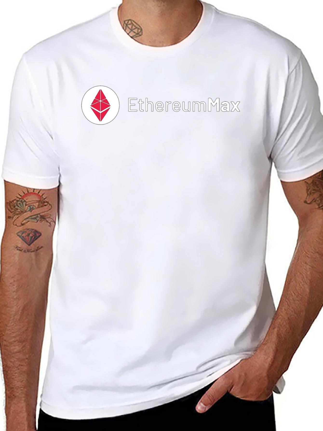 EthereumMax Black T-Shirt