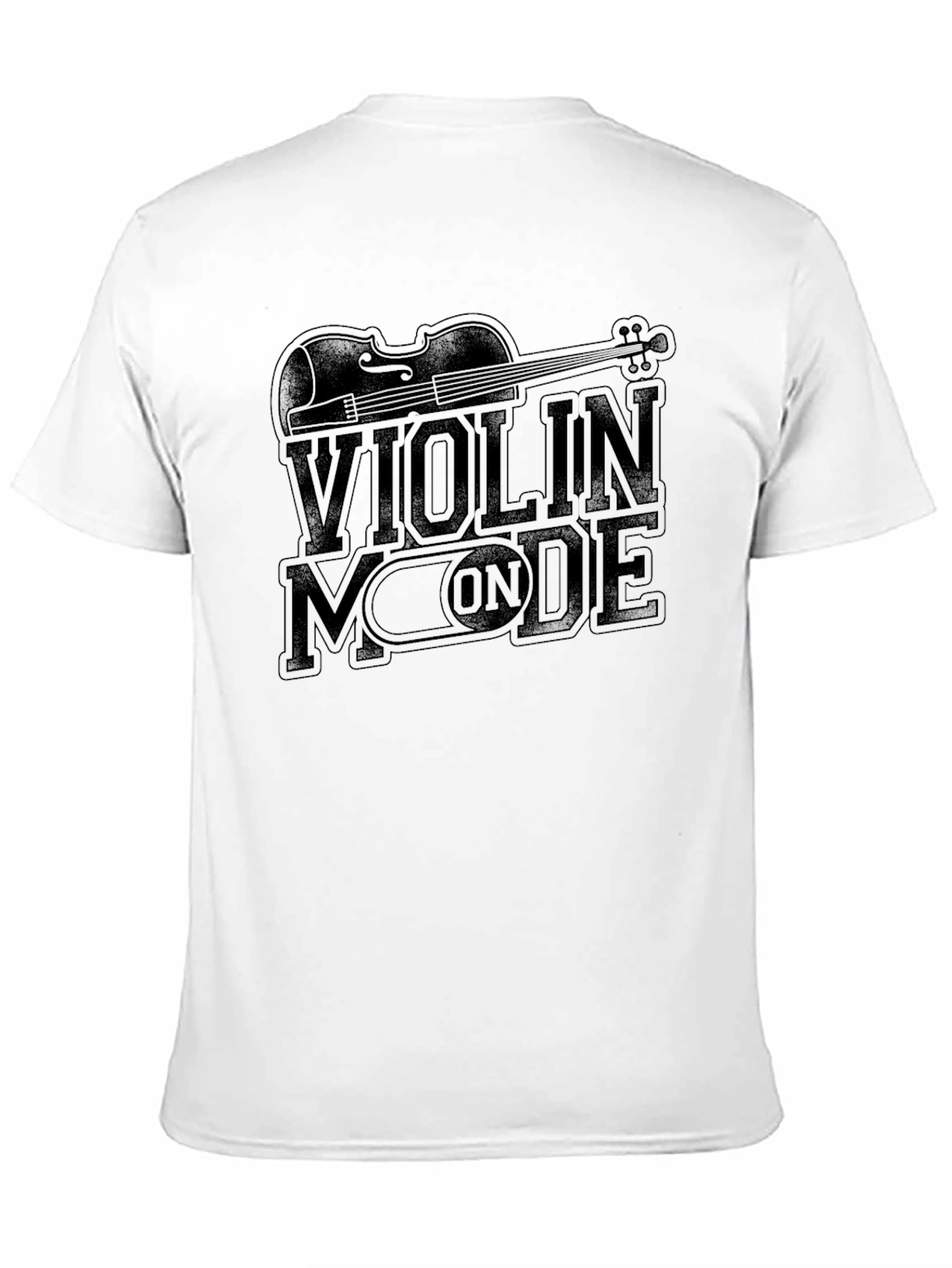Violin Mode ON Graphic T-Shirt - Music Lover Tee