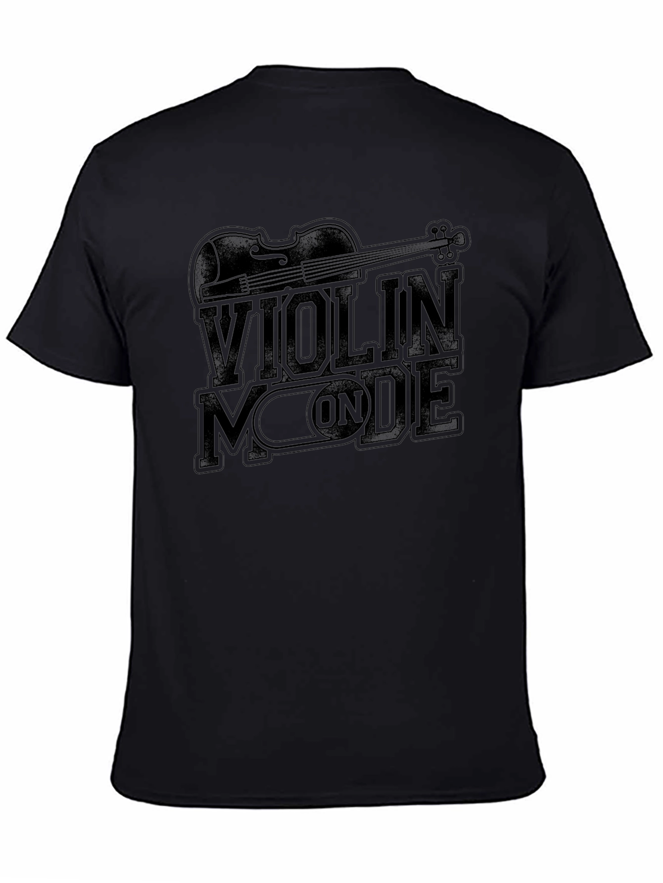 Violin Mode ON Graphic T-Shirt - Music Lover Tee
