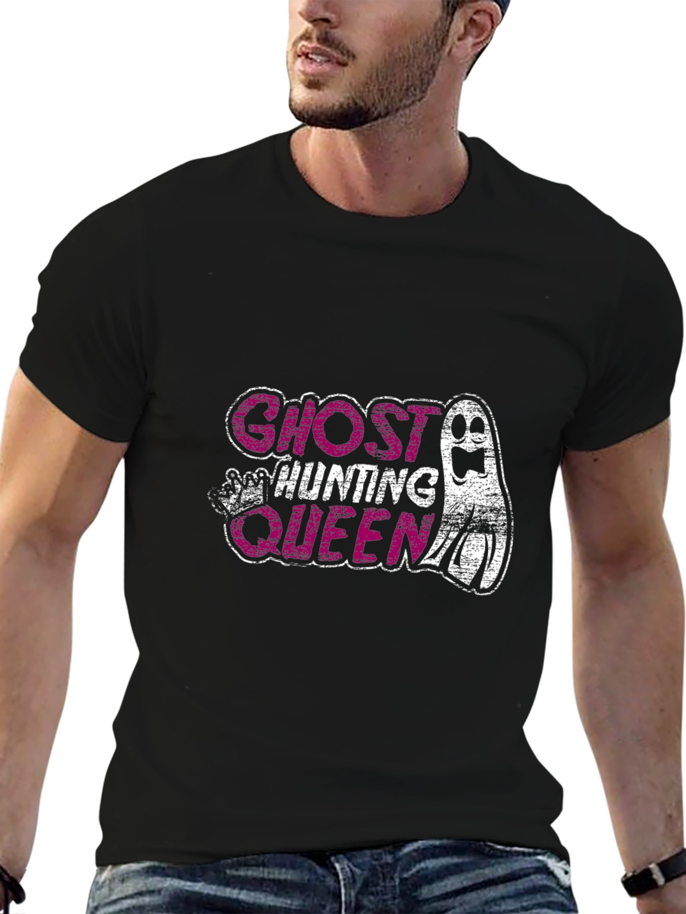Ghost Hunting Queen Graphic Tee