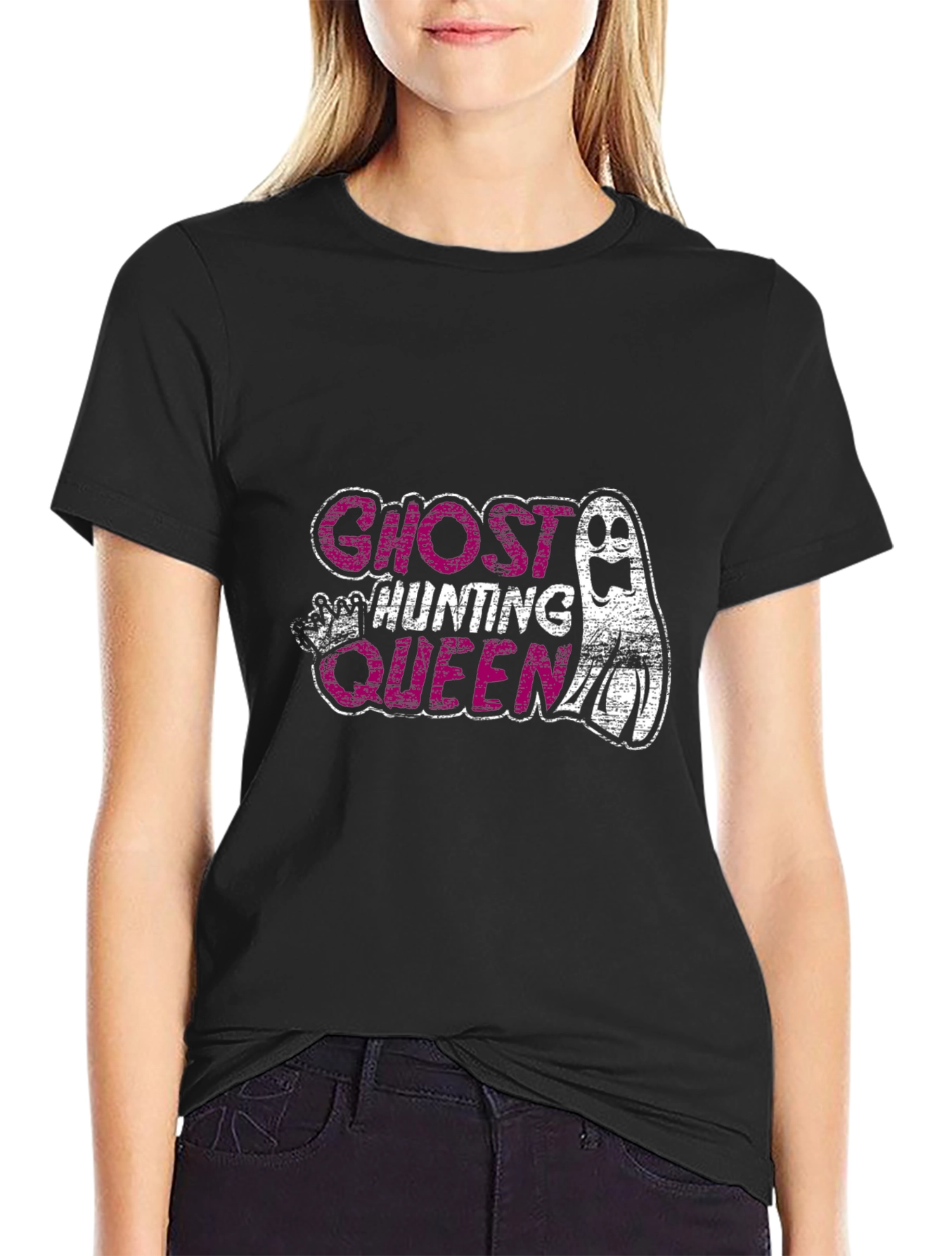 Ghost Hunting Queen Graphic Tee