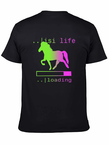 Lisi Life Horse Loading T-Shirt - Black