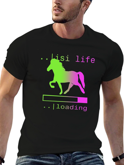 Lisi Life Horse Loading T-Shirt - Black