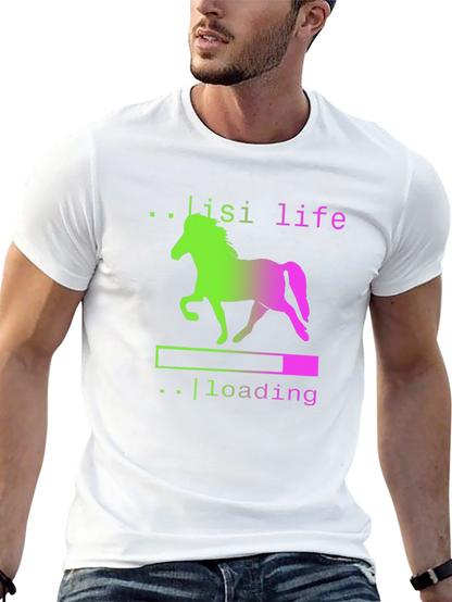 Lisi Life Horse Loading T-Shirt - Black