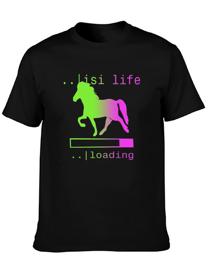 Lisi Life Horse Loading T-Shirt - Black