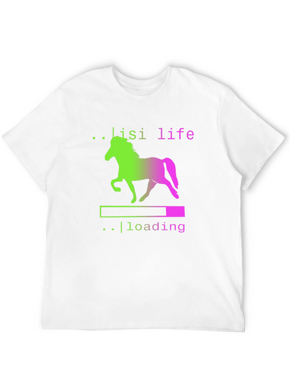 Lisi Life Horse Loading T-Shirt - Black