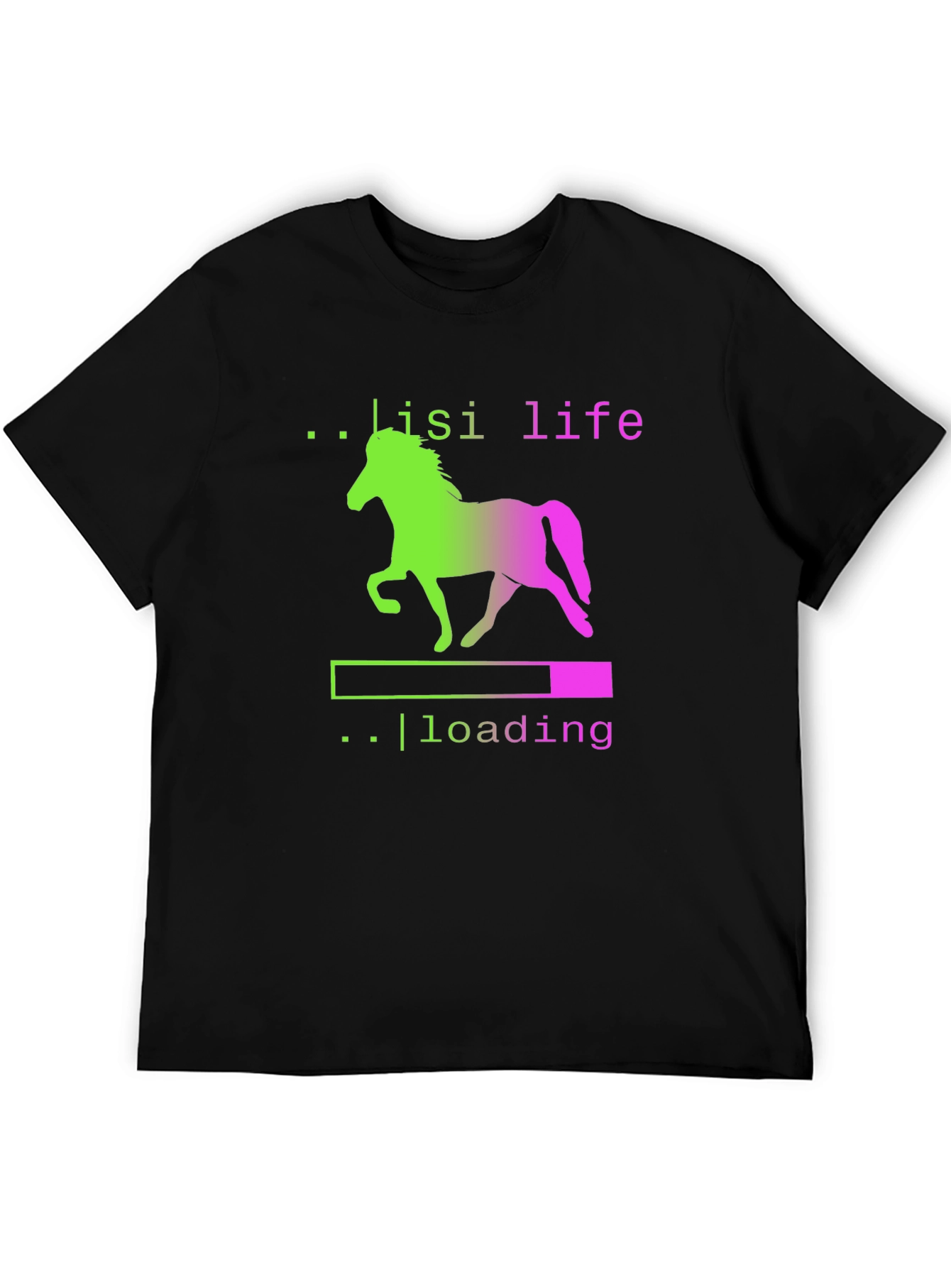 Lisi Life Horse Loading T-Shirt - Black