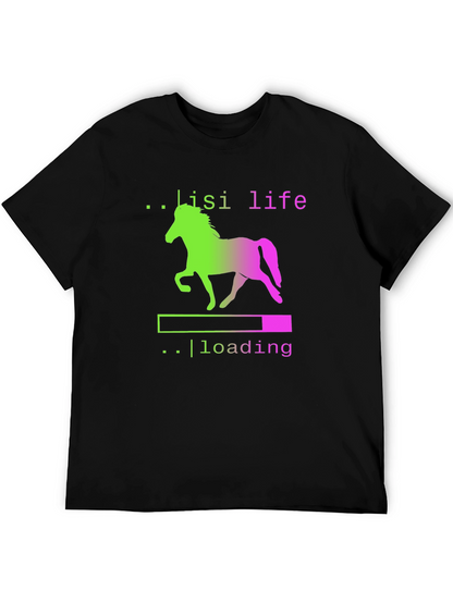 Lisi Life Horse Loading T-Shirt - Black