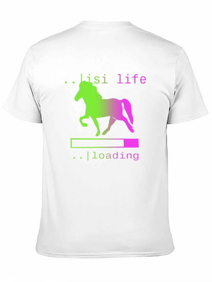 Lisi Life Horse Loading T-Shirt - Black