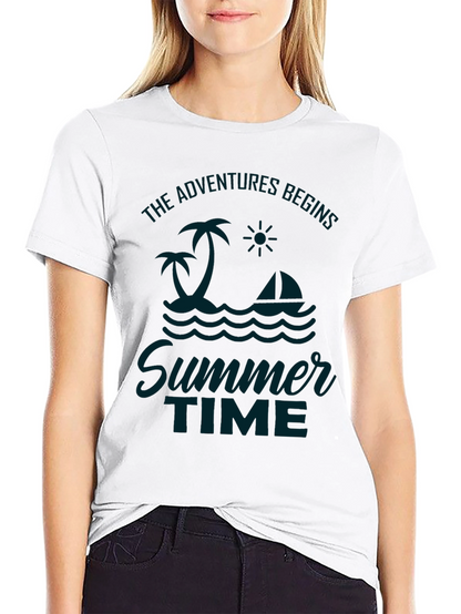 Summer Time Graphic Tee - Adventure Begins