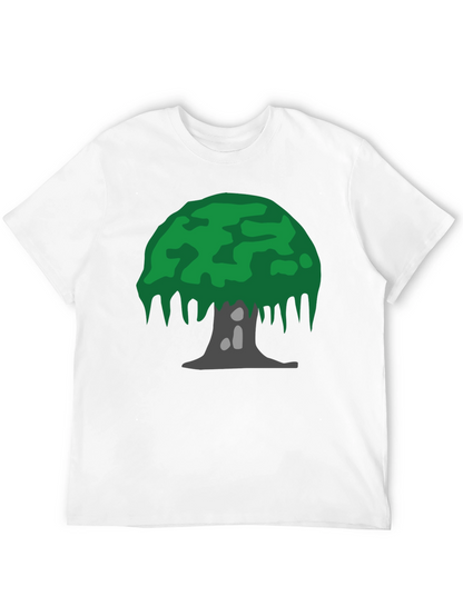 Tree Graphic Tee - Nature Inspired Black T-Shirt