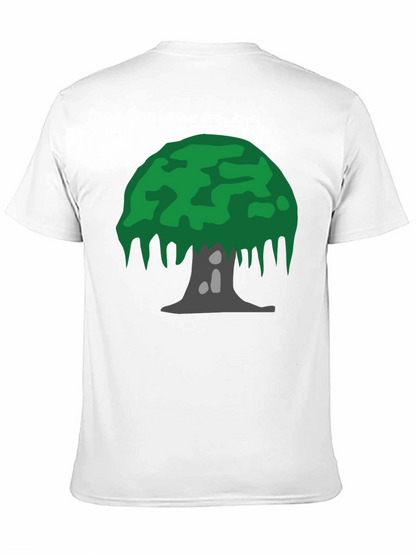 Tree Graphic Tee - Nature Inspired Black T-Shirt